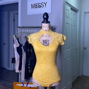Gold yellow shirt